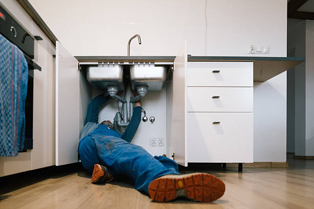 Professional Drain Cleaning technician working in Downingtown, PA